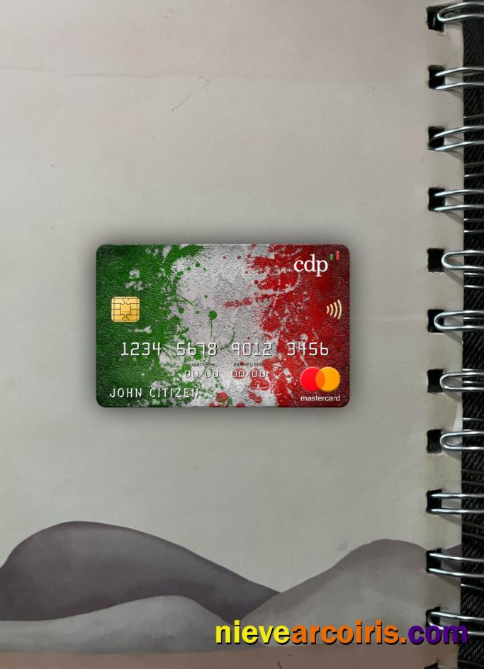 Italy Cassa Depositi e Prestiti bank mastercard photolook